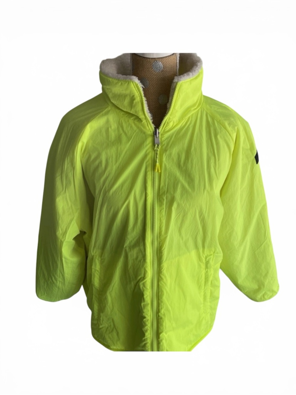 Calvin Klein Reversible Sherpa Jacket Size XL NWT